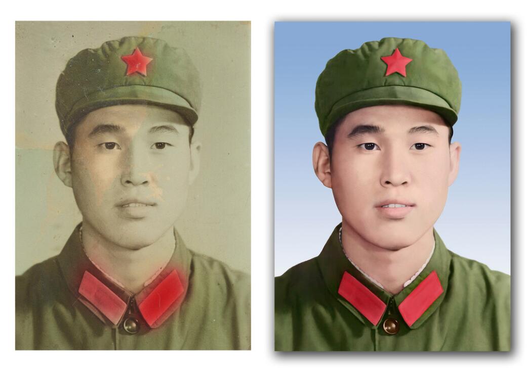福山镇破损照片修复-18
